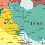 irak-iran map